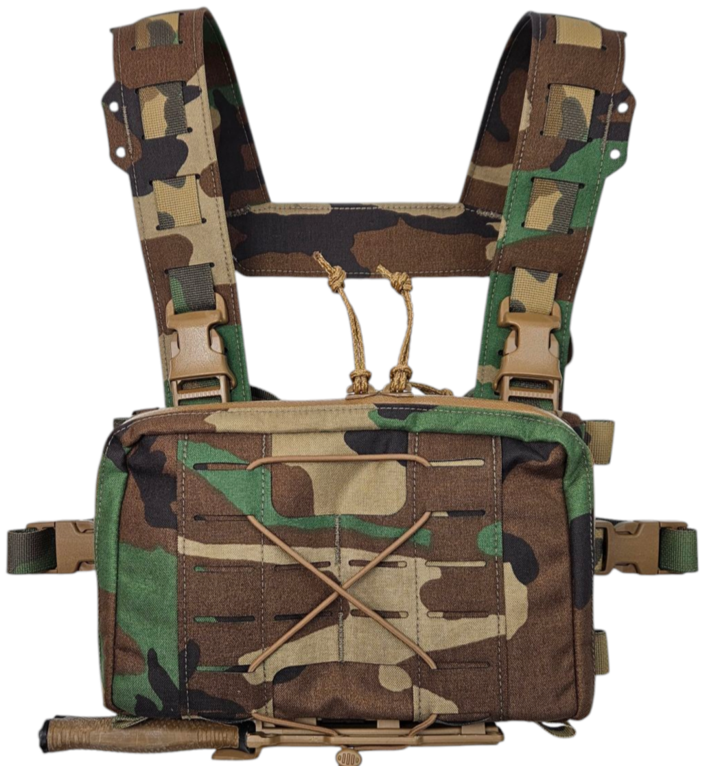 Modular Chest Rig-Kit Bag Wolf Gray / Standard Reverse Coil