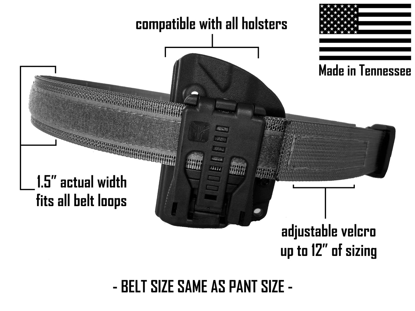 Low-Profile Inner EDC Belt