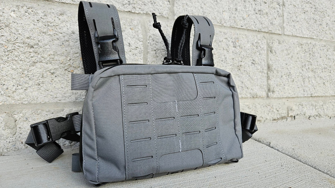 Modular Chest Rig-Kit Bag Wolf Gray / Standard Reverse Coil
