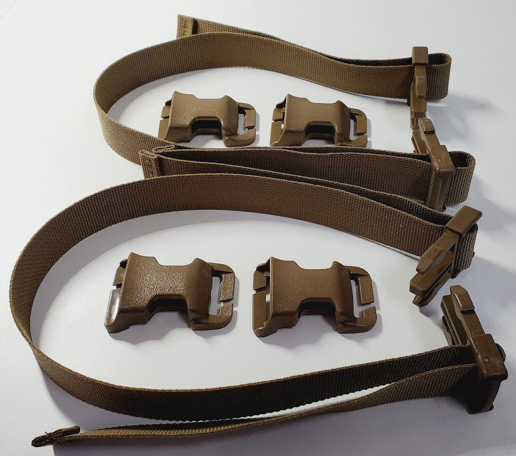 Universal Quick Attach Backpack Accessory Straps FullTang Tactical